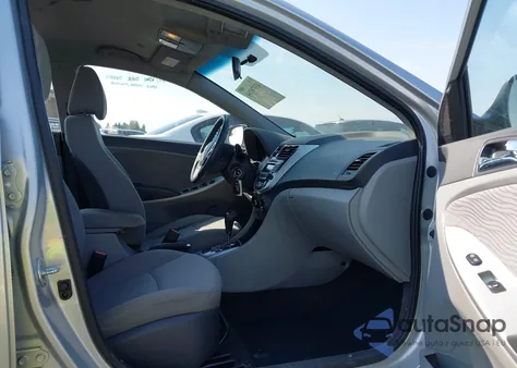 2014 Hyundai Accent Gls from USA, damaged, VIN KMHCU4AE7EU755385